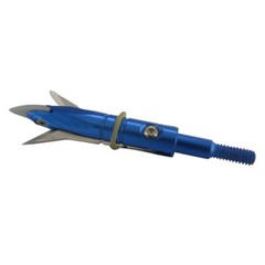 12pcs Hunting Broadheads 100 Grain Archery 2.3″ Cut Crossbow Arrowheads Blue USA