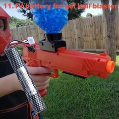 Airsoft Gel Ball Blaster 11.1V 2000mAh Battery, Water Bead Ball 11.1V Splatte…