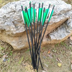 12PCS 20 Inch Hunting Crossbow Bolts Mix Carbon Arrows Archery Crossbow Shooting