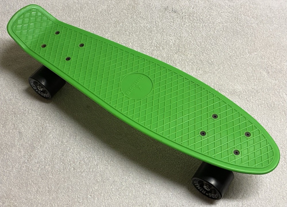 Rimable 22” Skateboard Light Green Mini Retro Penny Cruiser New Unused Condition