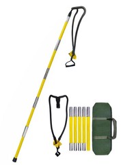 Arborist Throw Line Rope Launcher Slingshot Kit Long Pole Trigger Yellow