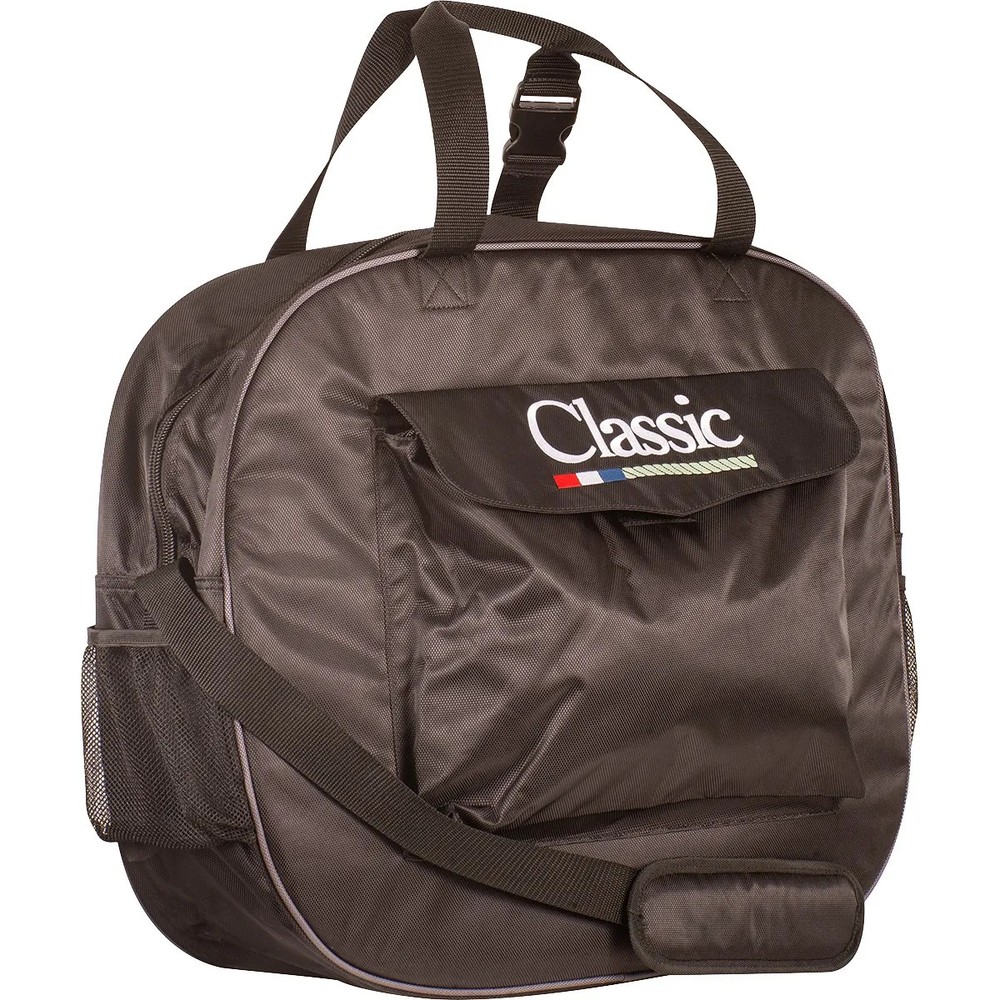 Classic Equine Classic Black Rope Bag – Heavy-Duty Lariat & Gear Storage – 20”