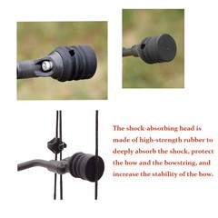 String Stop Bracket String Decelerator Compound Bow Vibration Balance Stabili…