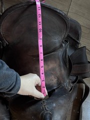 Vintage Simco Western Saddle Rustic Ranch Decor Restoration Project- As Is