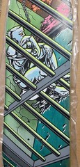 2017 PRIME JESSE MARTINEZ «JAILED ROBOT» SKATEBOARD DECK RARE WORLD INDUSTRIES