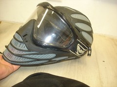 JT flex 8 paintball full cover mask used SEE FULL DESCRIPTION
