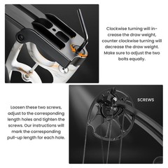 Lightweigt Hunting Compound Bow Kit for Beginner & Intermediate Archer ,30-70Lbs
