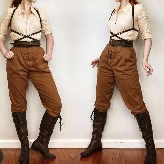 Stylish Womens Brown Breeches Horse Riding Polo Hinting Jodhpurs Trousers