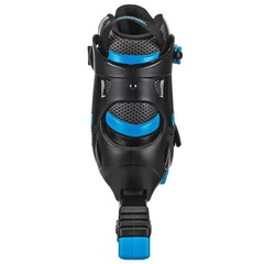 ROLLER DERBY CUSTOM ADULT IN-FIT SKATES – SIZE: MEN 7-10 – BLUE/BLACK