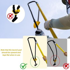 TGrasol Slingshot Arborist Throwline Rope Launcher, High-Accuracy & Effort-Sa…