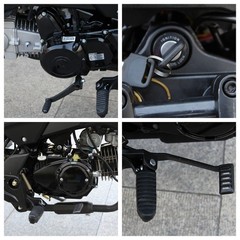 X-PRO 125cc Vader Motorcycle Street Bike with Manual Transmission Electric Start