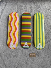 Palace Gucci Vault Multicolor Skateboard Deck (Set of 3) New