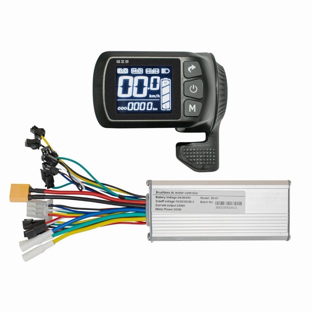 24V 36V 48V Ebike Controller Kit 500W 25A Brushless Motor Controller and Ebik…