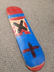 Skateboarding-Multicolor,31 In. x 8 In.