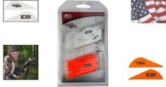 36-Pack Blazer Vanes Combo – Enhance Arrow Flight in Hunting & 3D Archery