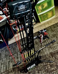 Loaded -2024- All black / Mathews lift 29.5” RH 70 lbs swx-z mods- Qad mx2.