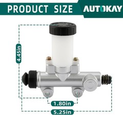 Hammerhead 80T TrailMaster MID 6.000.305 XRS XRX Go Kart Brake Master Cylinder