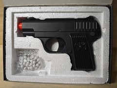Full Metal Frame Sub-Compact Airsoft Spring Powered Pistol Hand Gun G11 UKARMS