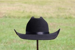 American Hat Co 7 1/2 Maxifelt. Extra Long Oval. 4” Brim.