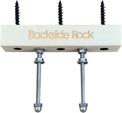 Backside Rock Skateboard Hooks | Premium Wall Hanger Setup | Heavy Weight