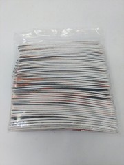 100pk Gateway Feathers 5″ Right Wing: Shield Tre Orange 500RSTOR-100