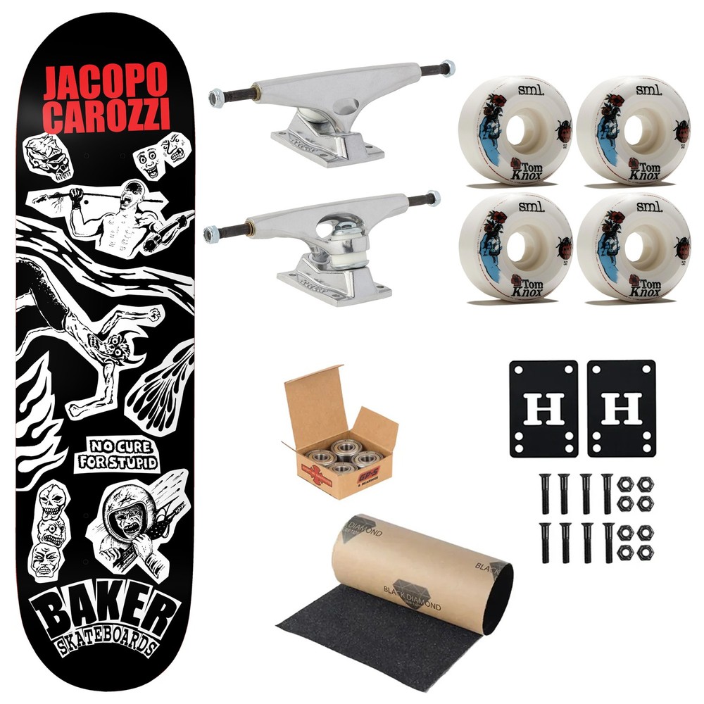 Baker Premium Complete Skateboard Jacopo Carozzi Divine Evil 8.25″ Ft. Krux/SML