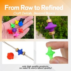 Archery Lip Bead 2XCopper Buckles Soft Silicone Color Shooting Accuracy Target