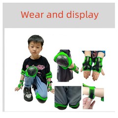 Kids Protective Gear Set SHENMOREN Knee Pads for Kids 3-10 Years Toddler Knee…