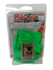 Bohning Archery Blazer 2 Inch Broadhead Vanes: (100 Pack) Neon Green: 10832NG2