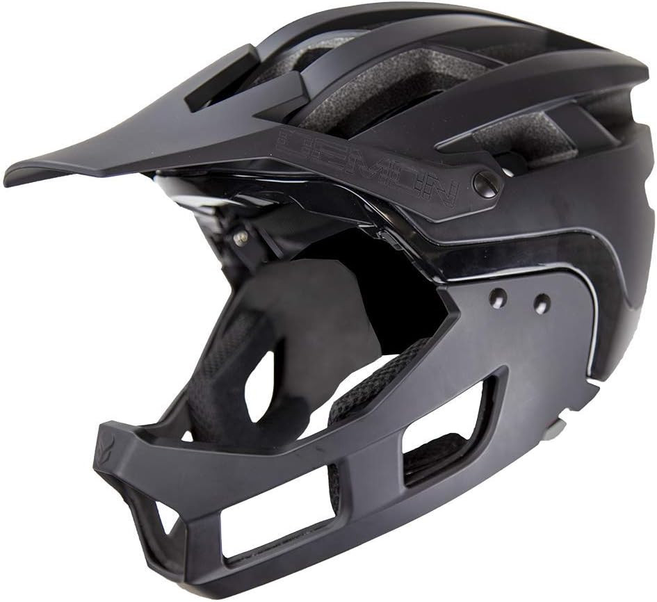 FR Link System Mountain Bike Helmet Fullface with Removable Chin Guard- Includes