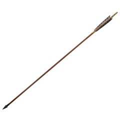 12Pcs 33″ Handmade Bamboo Hunting Arrows Tradition Japanese Kyudo Eagle Feather
