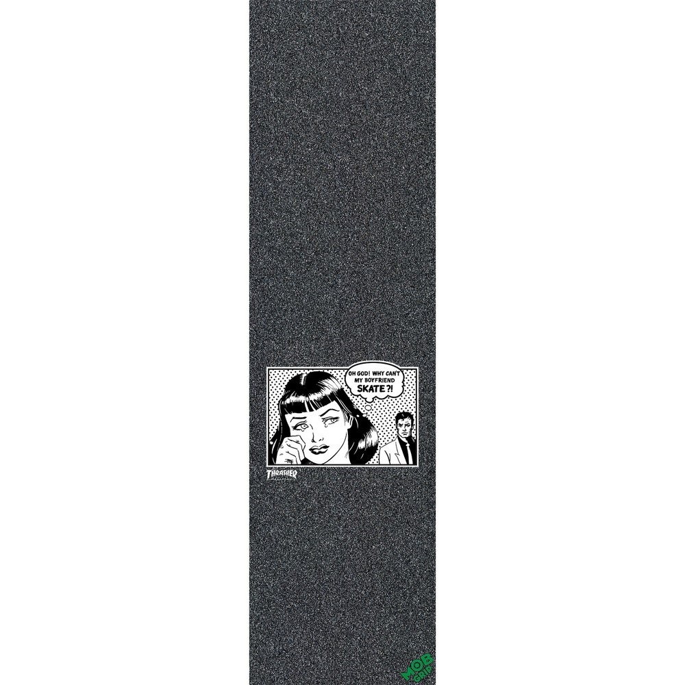 Mob Skateboard Grip Tape Thrasher Boyfriend 9″ x 33″ Sheet