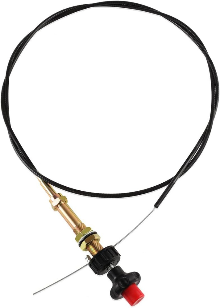 Heavy Duty Throttle Control Cable 10ft Locking Vernier Adjustable PTO Dump