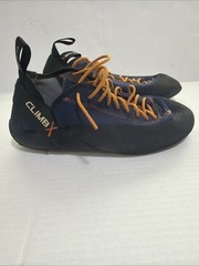 Climb X X-Factor Climbing Shoes Men’s US Size 10.5/UK 9.5 EU 44 Navy With Black