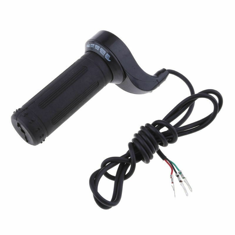 7/8″ Full Twist E-Bike Throttle 3 Wire Replacement for 24V 36V 48V Scooter