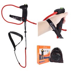 1x Archery Bow Trainer Aid Rubber Stretch Bands Release Training Device Aids