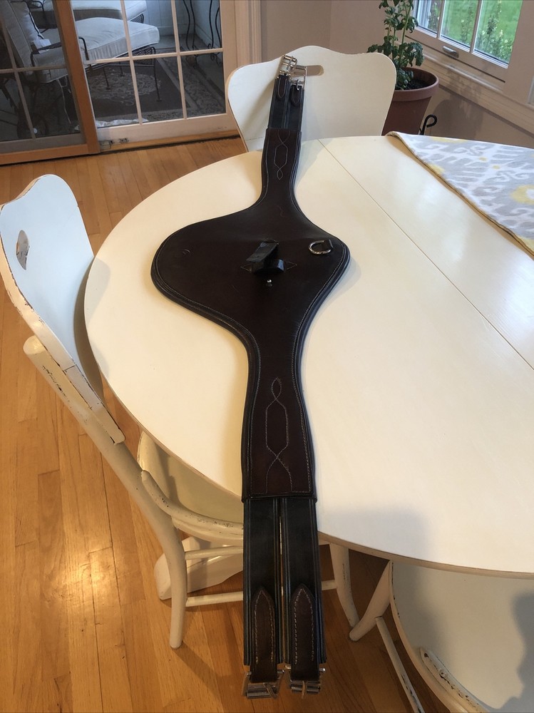 Hadfield’s Saddlery Leather Jumper Girth. 54” In Excellent Condition