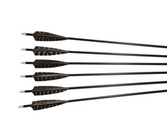 50pcs Turkey Feather Fletching 4» / 5» Right Wing Arrow Feathers Vanes for …
