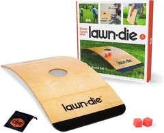 Lawn Die Outdoor Toss Game – Die Meets Cornhole Free Shipping
