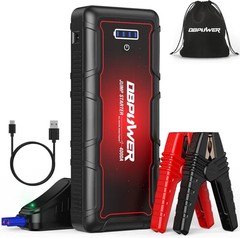 DBPOWER Jump Starter 4000A Peak 88.8Wh Portable Car Jump Starter (Up To ALL G…
