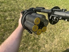 M32 ICS MGL Full Size Airsoft Revolver Grenade Launcher With 12 40mm Shells