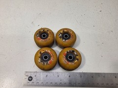 SKATEBOARD WHEELS UNKNOWN BRAND SET OF 4