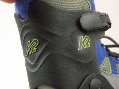 K2 Ascent Roller Blades Women’s US 7.0 Inline Skates blue gray Softboot Lace