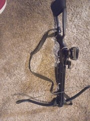 Vintage Barnett Panzer Crossbow Included Spark AR Red Dot Scope. Laser.20 Arrows