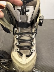 PowerSlide Nordic Trainer XC 150 Off Road Skate Ski Roller Blades Sz 10 mens