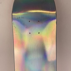 PREMIUM Skateboards 8″ x 32″ Skateboard Deck w Foil Prism Graphic Blemish Pink