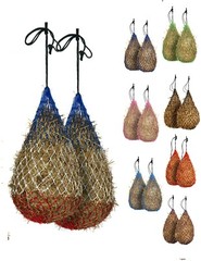 Majestic Ally 2 pcs Slow Feed 42” Hay Net with soft 2″x2″ holes for Horses