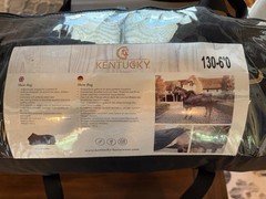 Kentucky Horsewear Show Rug Black/Black UK 6’0 / US 72″ / EU 183cm Hard to Find!