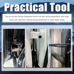 Car Door Spring Compressor Tool,Car Door Hinge Spring Tool for Doors Springs