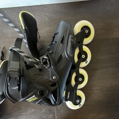 Powerslide Imperial Yellow 80 Inline Skates Men’s US M 8-9 MPN 908376